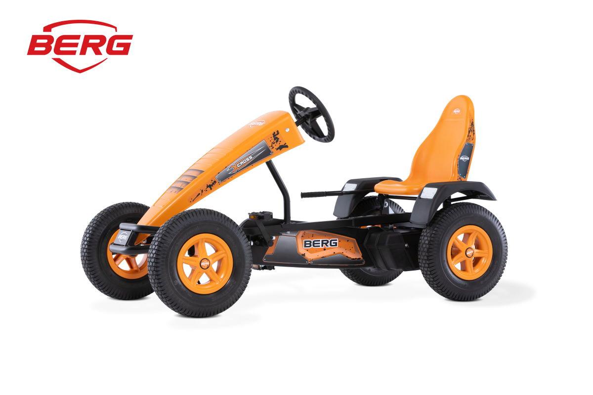 Kart de pedales BERG X-CROSS eléctrico con marchas E-BFR-3