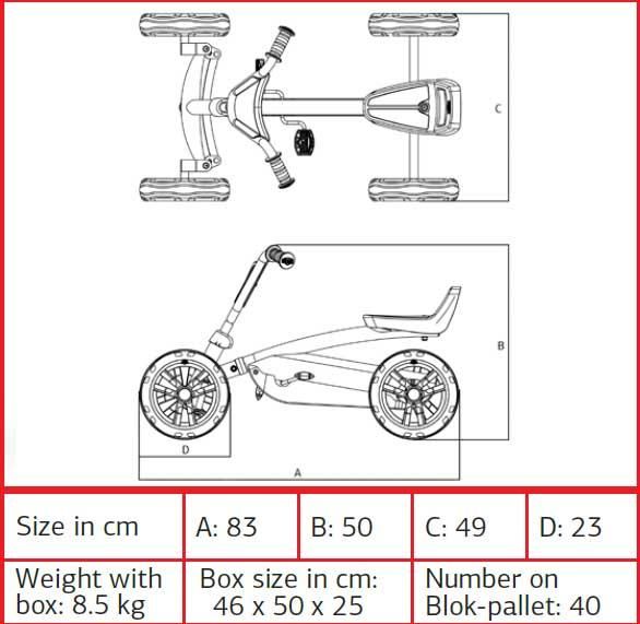 Cotxe de pedals Berg Buzzy