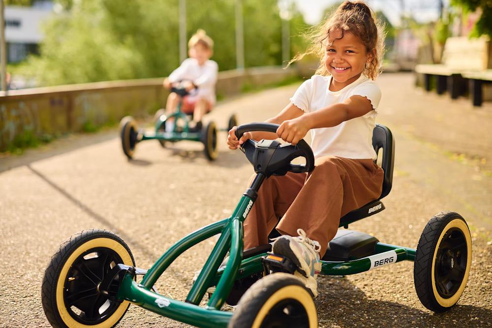 Coche de pedales BERG Buddy Retro Green