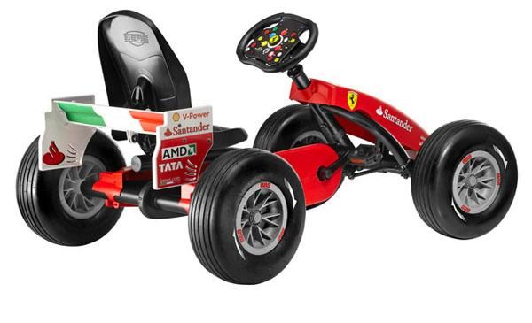 carros pedais Ferrari