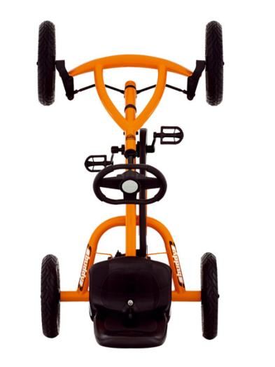 kart de pedais buddy orange