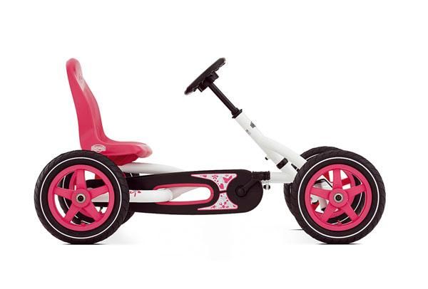 kart de pedais buddy white perfil