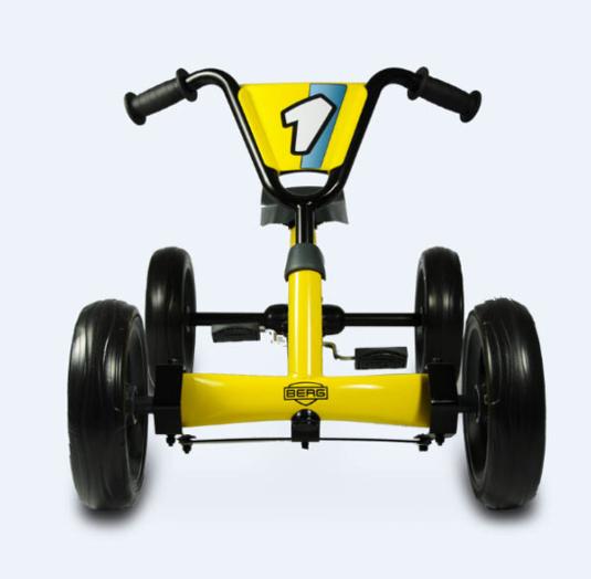 Coche de pedales Berg Buzzy yellow