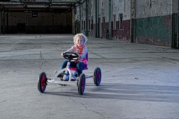 Carro de pedais Berg Buddy White