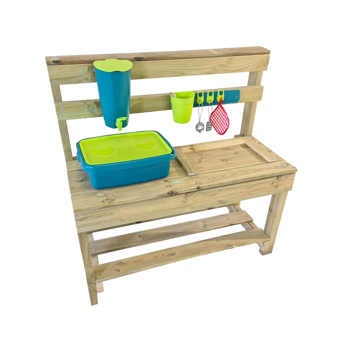 Cocinita infantil de madera para exterior MASGAMES CANDY