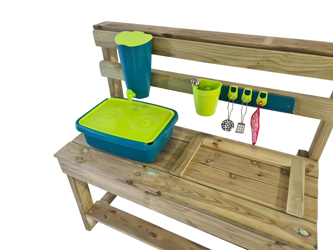 Cocinita infantil de madera para exterior MASGAMES CANDY