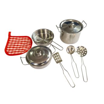 Utensilios para cocinita infantil de juguete