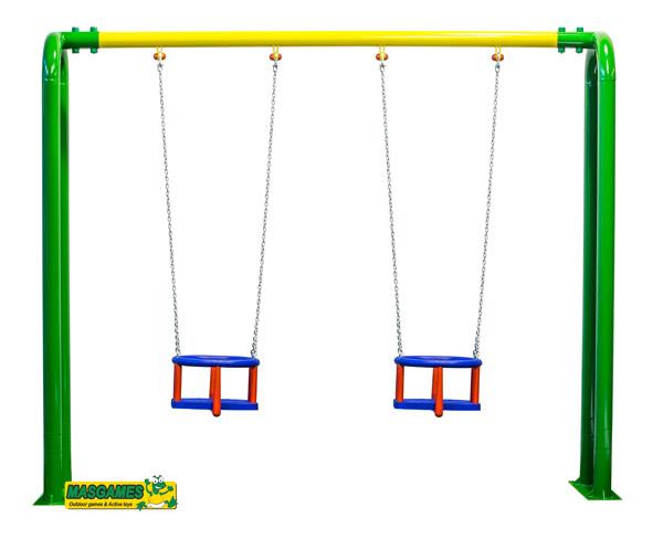 Baloiço duplo Vesubio assentos crianças