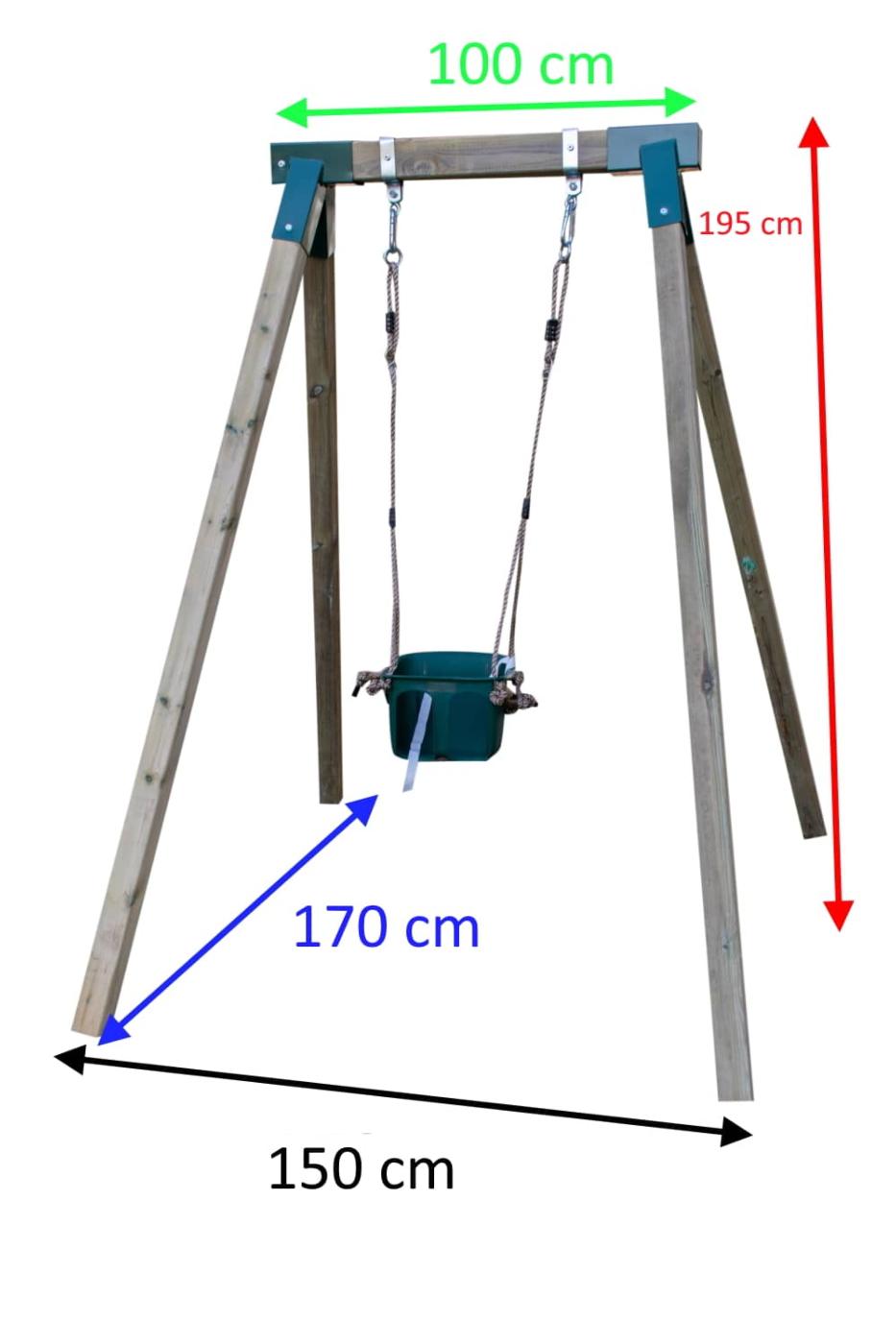 asiento bebe crecimiento trix violeta para columpios