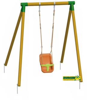 Baloiço madeira kelut assento bebé