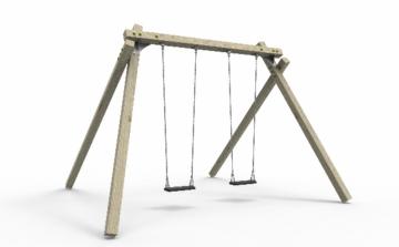 Baloiço de madeira MASGAMES Kasiopea