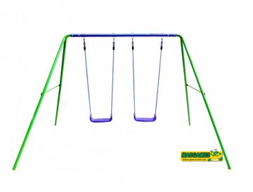 Baloiço de metal duplo Junior