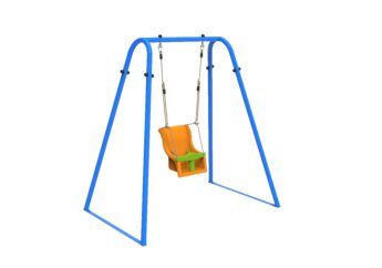 Columpio individual metálico MONTBLANC infantil asiento bebé