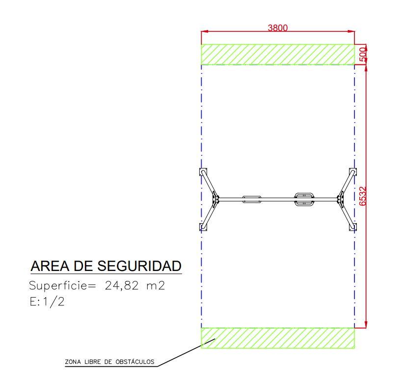 Columpio de acero inoxidable para estar instalado cerca del MAR