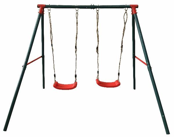 columpio doble para niños