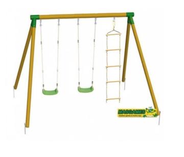 Baloiço madeira MASGAMES KIBO DELUXE