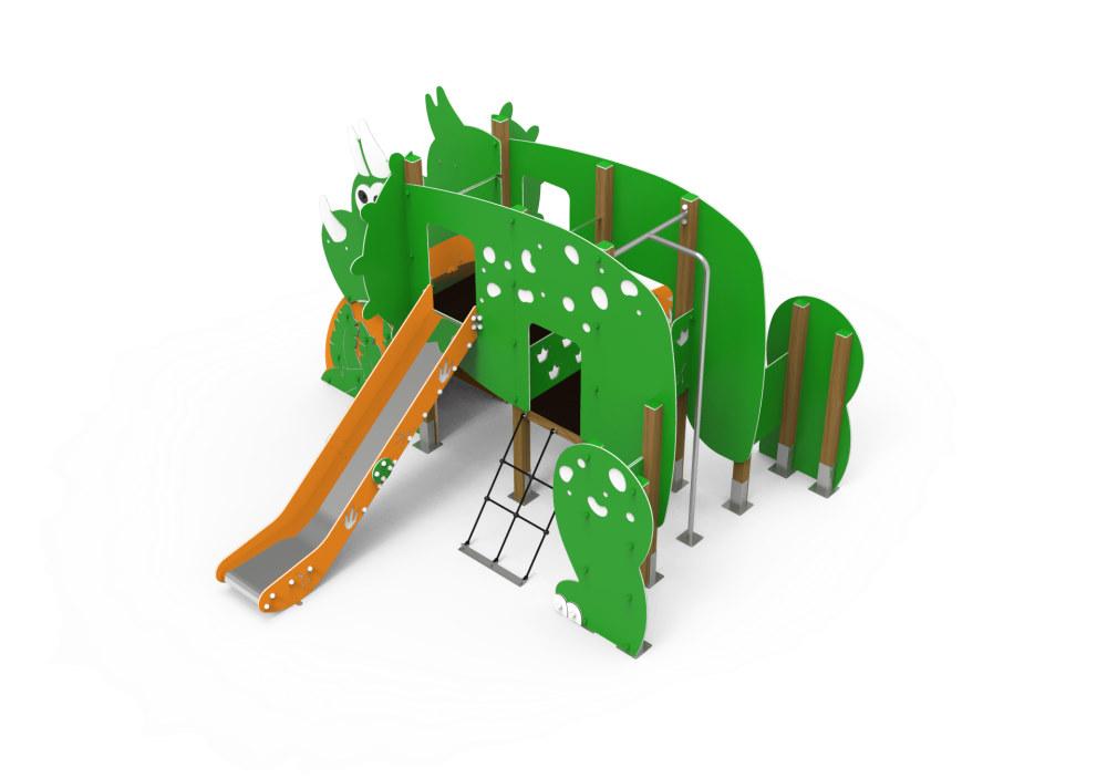 Parque Infantil TRICERATOPS uso público