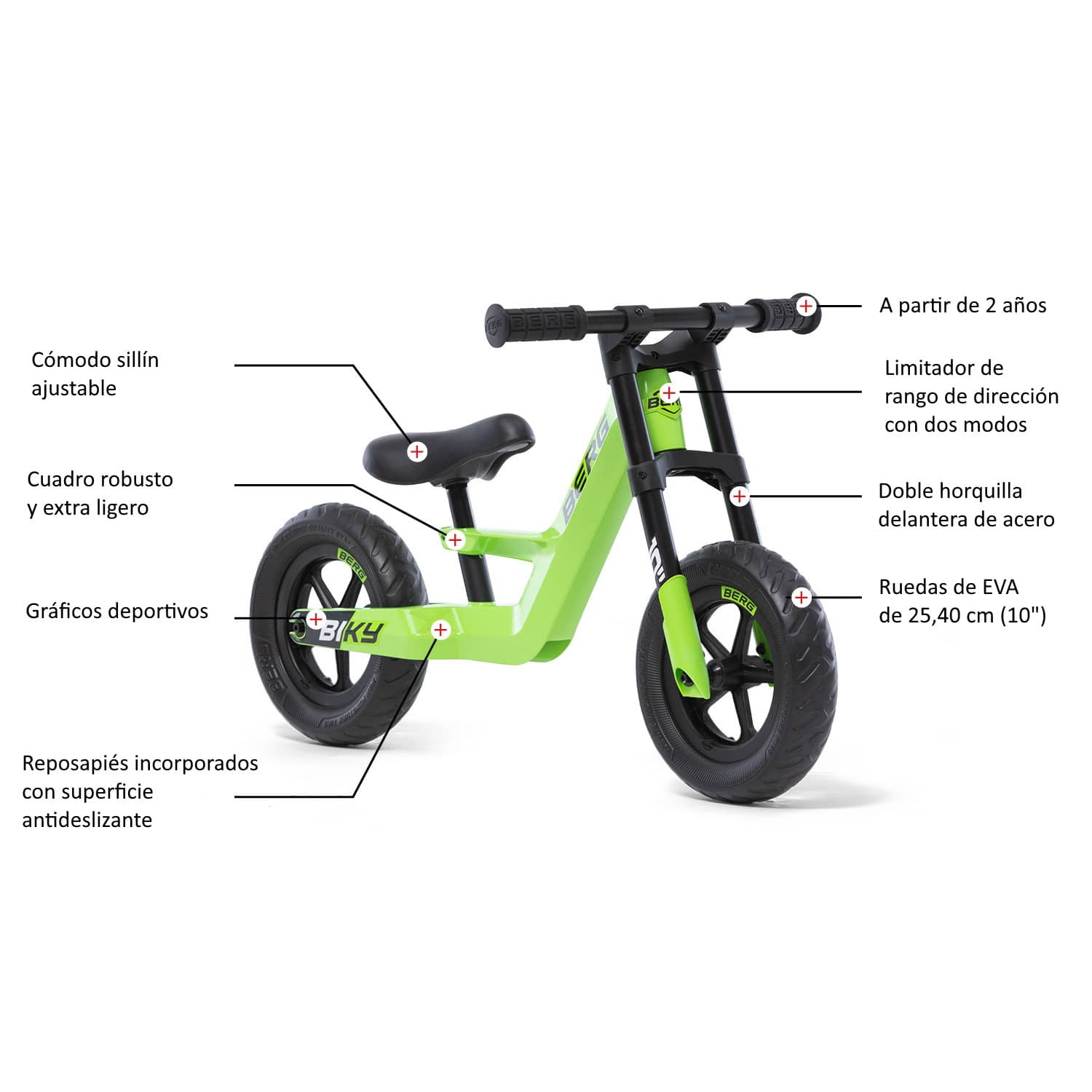 correpasillos berg biky minigreen
