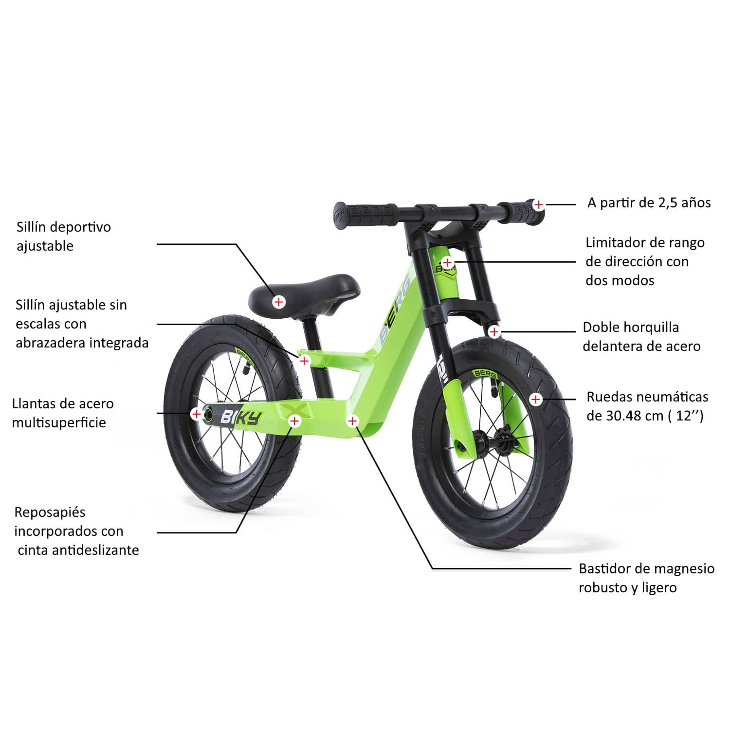 correpasillos berg biky citygreen