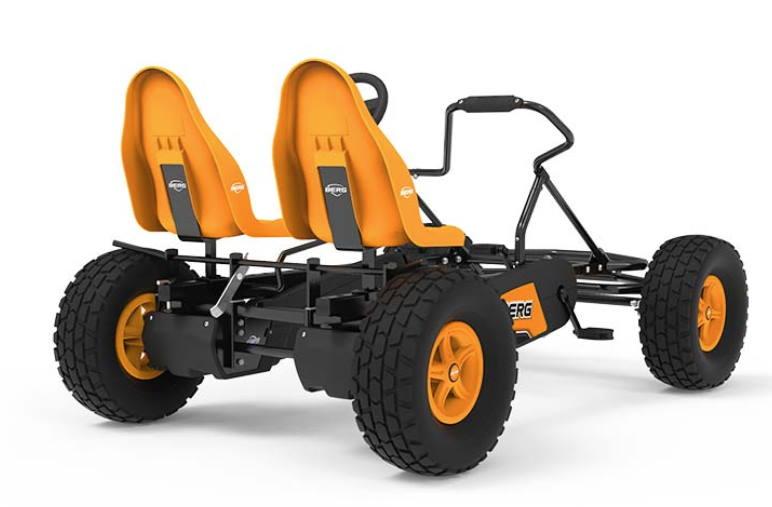 Quad de pedal elétrico BERG DUO COASTER E-BFR