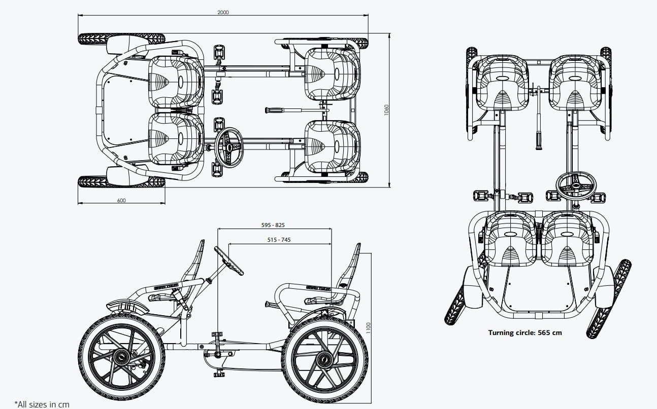 Cuadriciclo Berg Gran Tour Racer