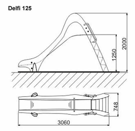 Escorrega Delfi 125