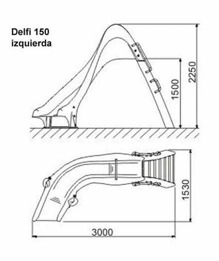 Escorrega Delfi 150