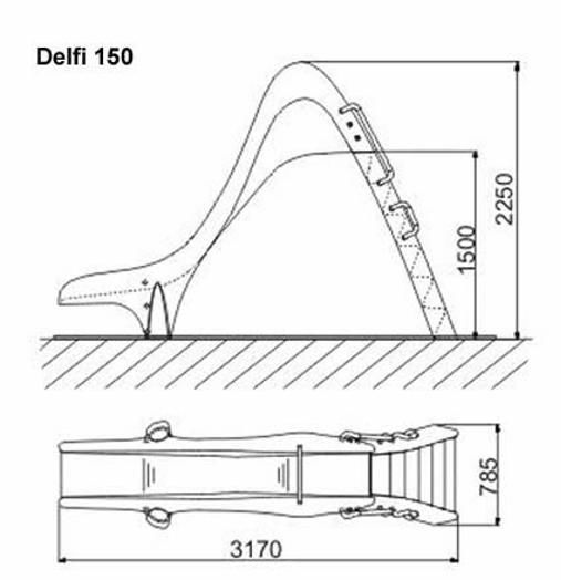 Escorrega Delfi 150