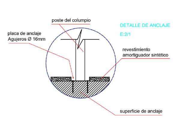 Baloiço duplo Vesubio assentos crianças