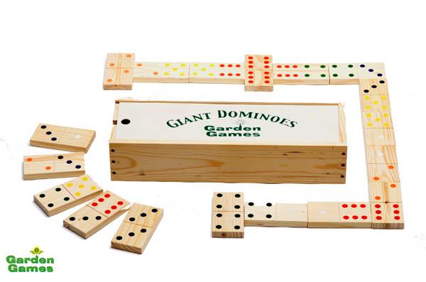 Dominó gigante madera