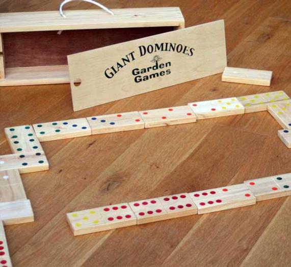 Dominó gigante madera