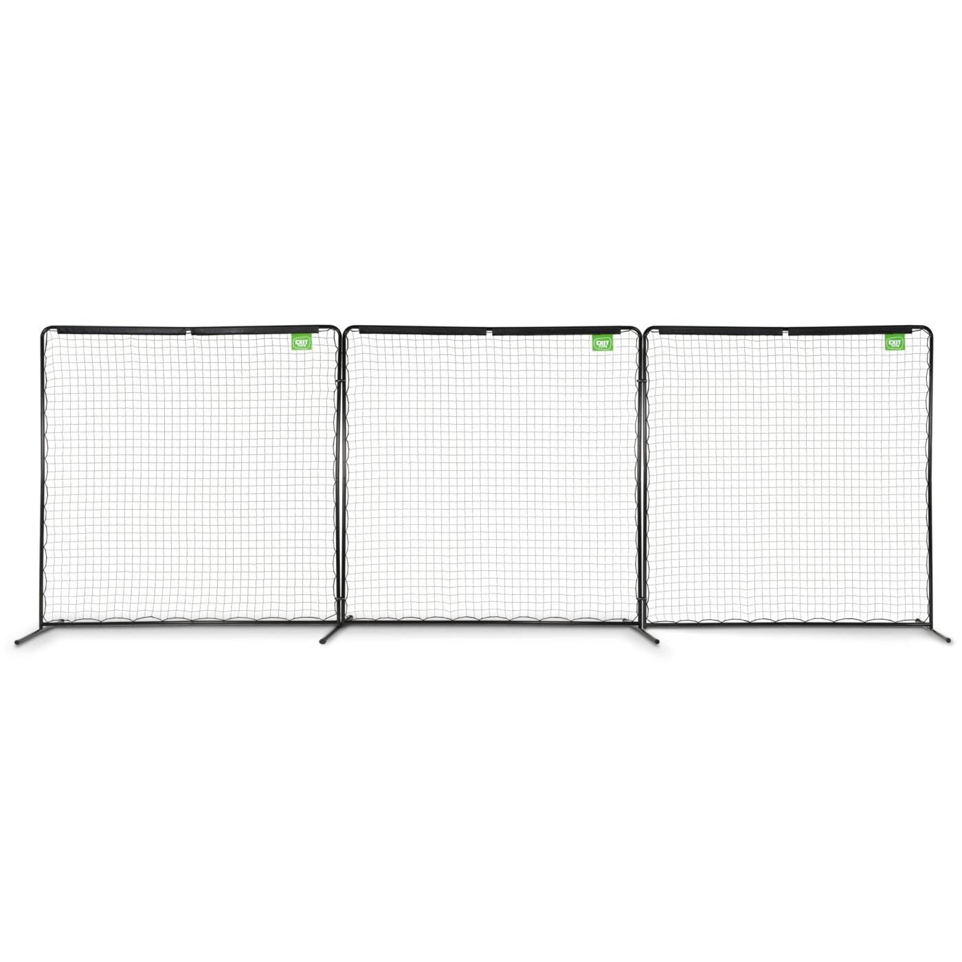 Red Exit Backstop Net ideal para que no se vaya del campo y atrapar las bolas. 