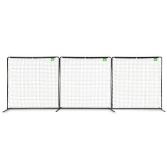 Red Exit Backstop Net ideal para que no se vaya del campo y atrapar las bolas. 
