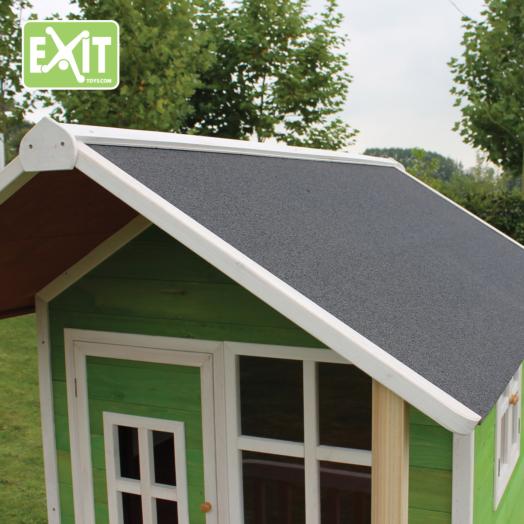 Casita-de-madeira-Loft-Green-elevada-techo