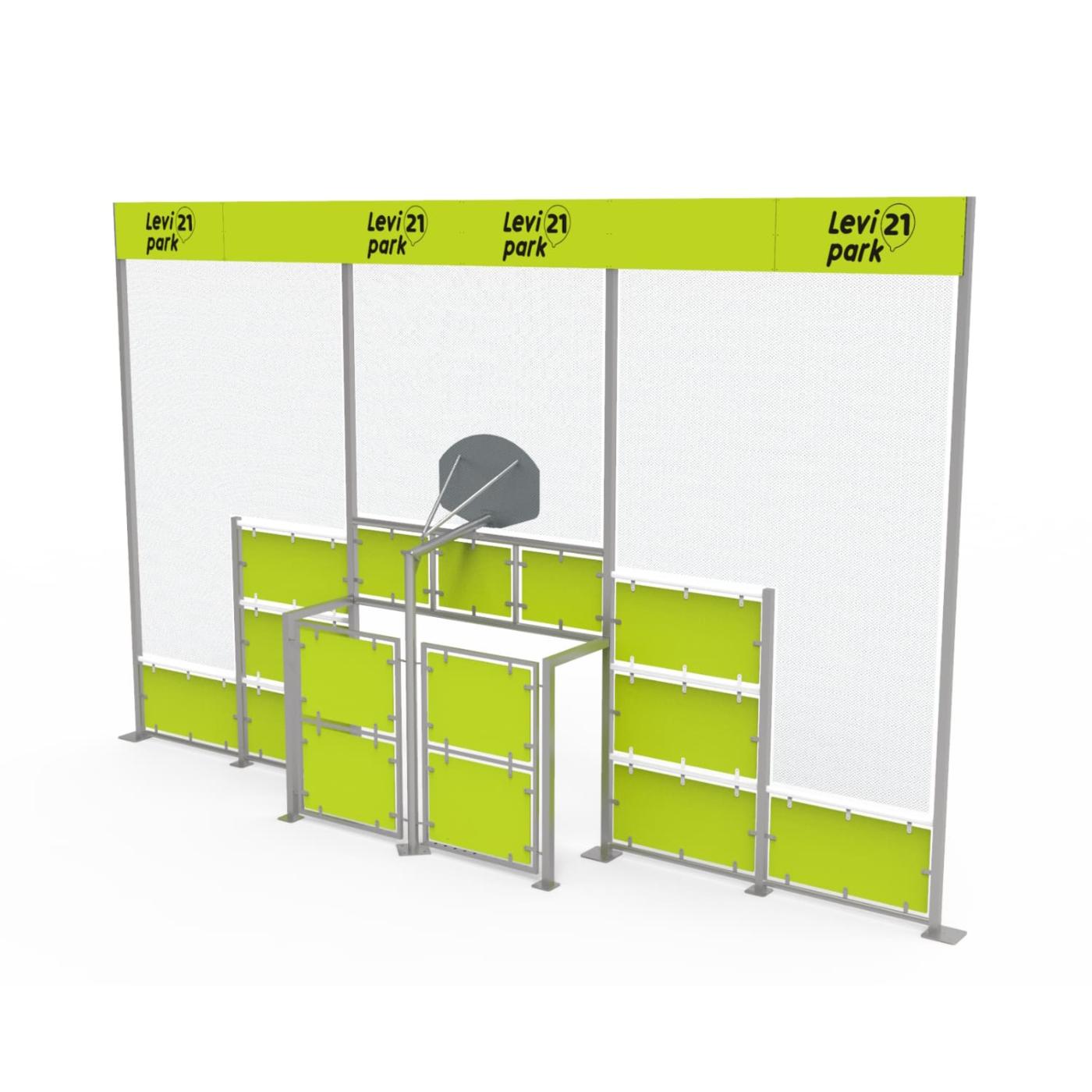 Frontal multideportivo Jaula