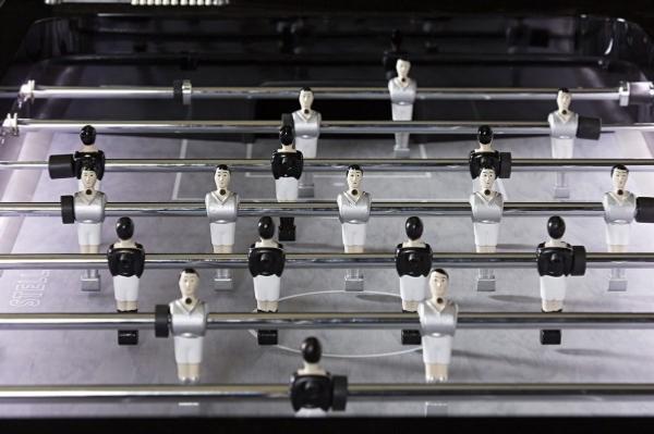 Futbolí Smartline Deluxe il·luminat pista