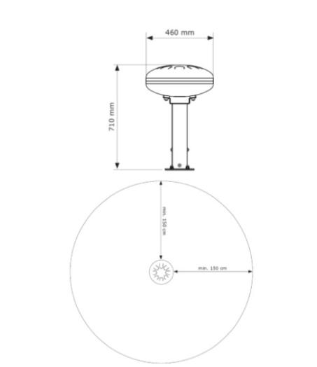 handpan koala grafico medidas