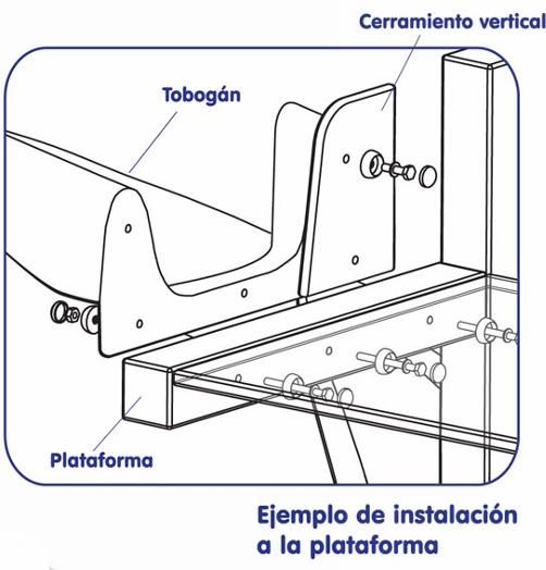 Rampa de escorrega Espiral Helios 200