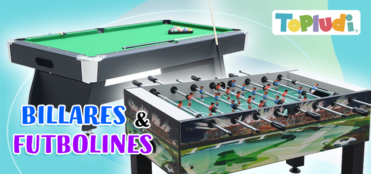 Billares y futbolines