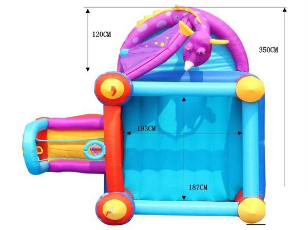 Castillo inflable Dragon Quest 7