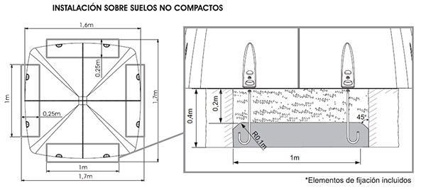 Parede de escalada infantil BULNES