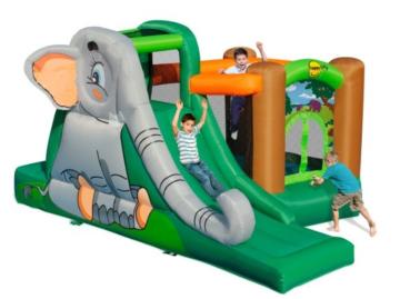 Castell inflable elefant happyhop