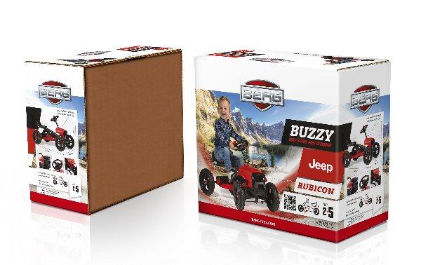 Coche de pedales Jeep Buzzy Rubicon