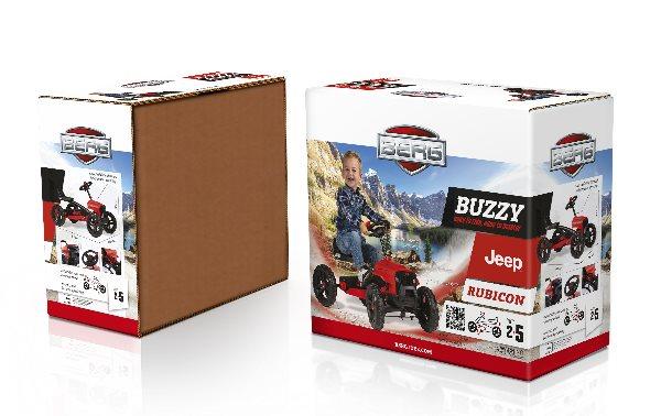 Carro de pedais Jeep Buzzy Rubicon