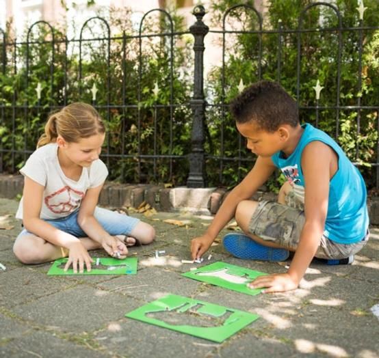 juego para pintar con tizas