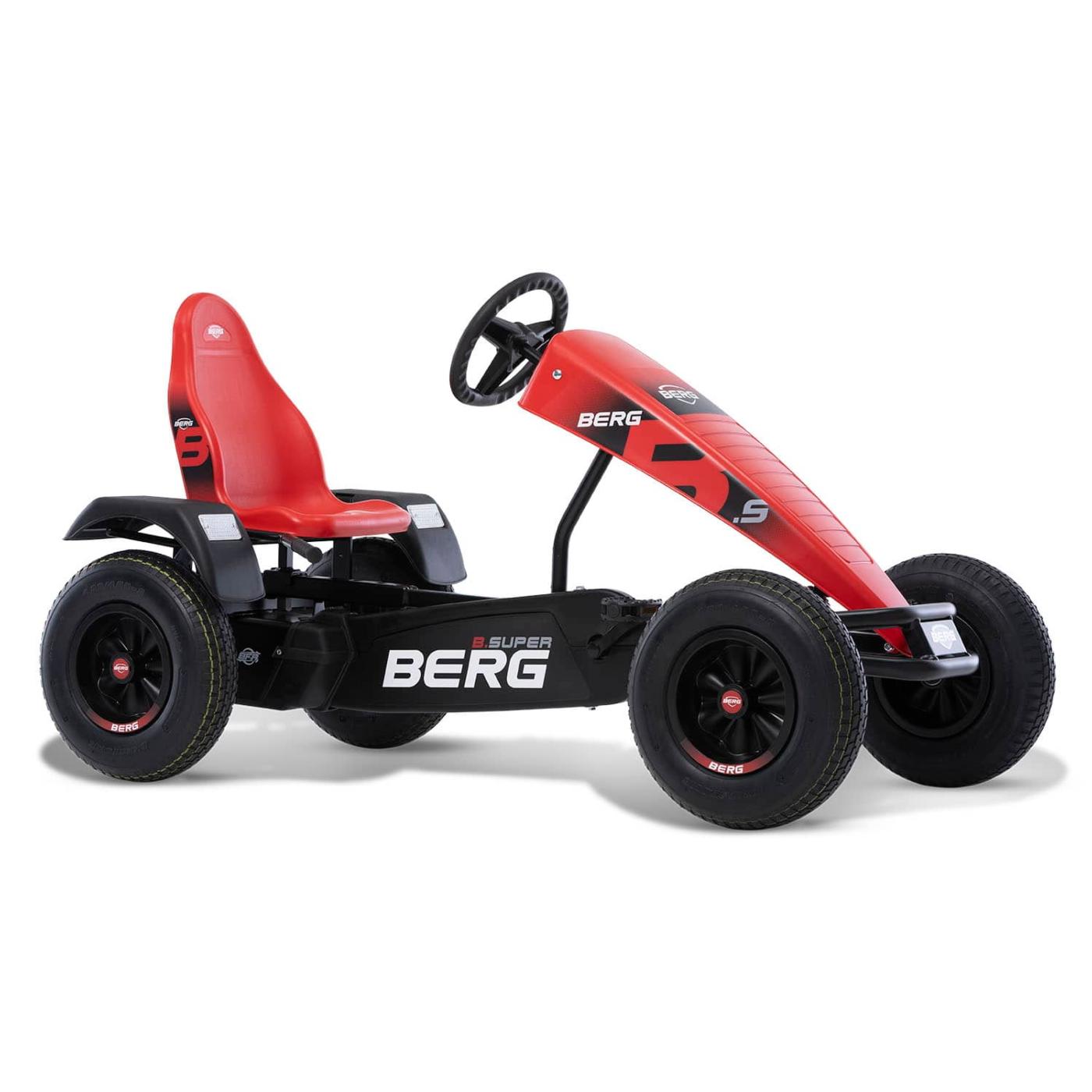 Kart de pedales eléctrico con cambio de marchas BERG XXL B.Super Red E-BFR-3 