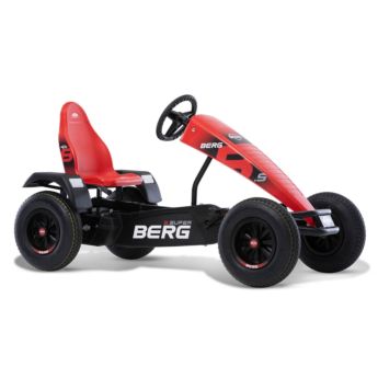 Kart de pedales eléctrico con cambio de marchas BERG XXL B.Super Red E-BFR-3 