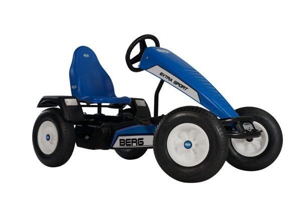 Kart de pedales BERG EXTRA SPORT AZUL eléctrico con marchas E-BFR-3
