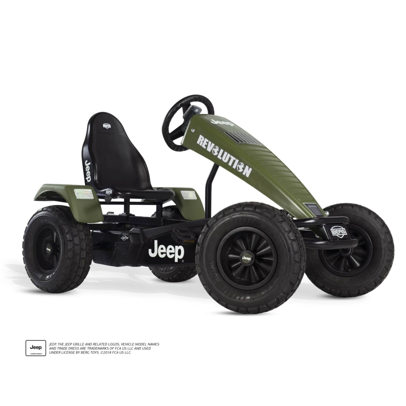 Kart de pedals elèctric BERG Jeep Revolution E-BFR