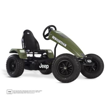 Kart de pedals BERG JEEP REVOLUTION elèctric amb marxes E-BFR-3